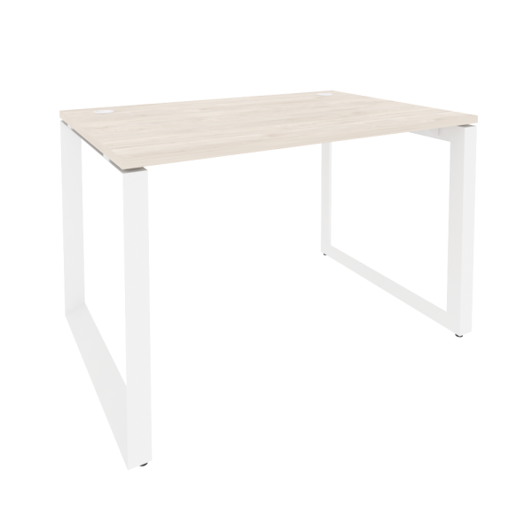 Стол рабочий на О-образном м/к Onix O.MO-SP-2.8 1180x800x750 (Денвер Светлый/Белый Металл)