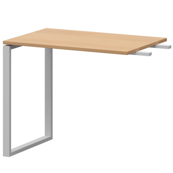 Бриф-приствка на металлокаркасе Арго-М АМ.О-090.60 900x600x760 (Ольха/Белый)