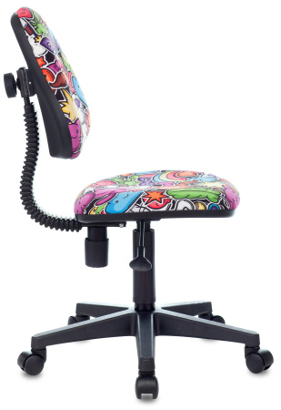 Кресло детское KD-4 мультиколор маскарад крестов. пластик (Мультиколор)