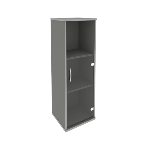 Шкаф Riva А.СУ-2.2 Пр 404x365x1215 (Венге-Металлик)