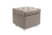 Пуф Marcele 400 (420x420x450) Кремовый (Кремовый)