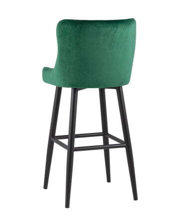 Стул барный Ститч велюр изумрудный (Стул барный Ститч изумрудный)