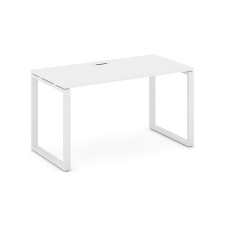 Стол письменный SN-6O.SP-022 (1180х800х750) (Белый/Металл Белый)