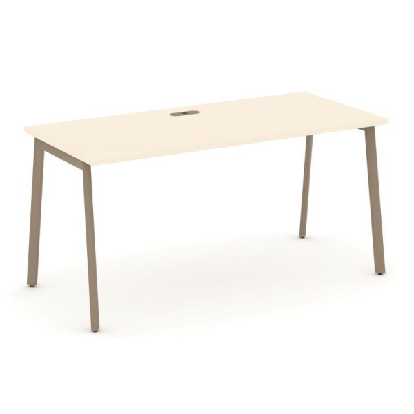 Стол рабочий ES.SP-4-LP (1580х730х750) (Сатин/Металл Латте)