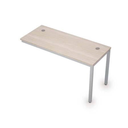 6МБК.169 Линейные бенч-системы, конечный модуль (1400x600x750) (Шамони светлый/Алюминий матовый)