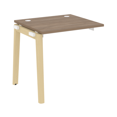 Наборный элемент рабочей станции на деревянных опорах Onix Wood OW.1.NRS-0.7 780x720x750 (Дуб Аризона/Дуб Светлый)