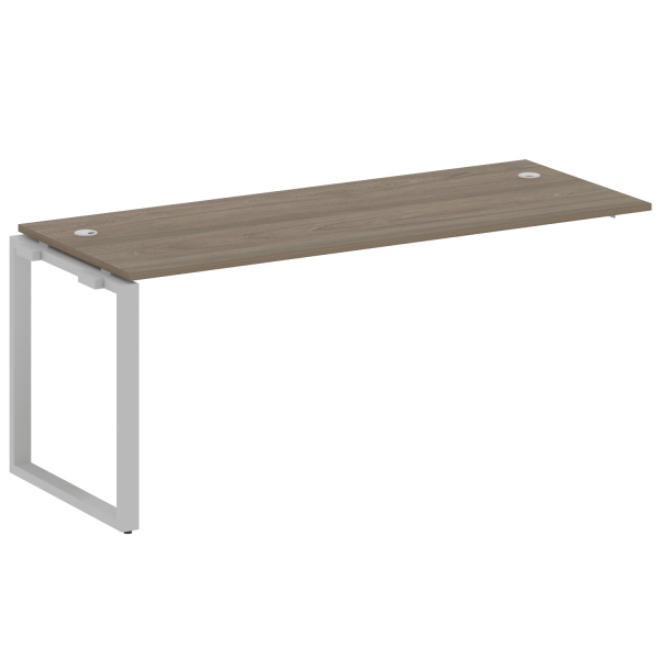 Проходной наборный элемент рабочей станции Metal System Style БО.ПРС-СП-1.5 1800x720x750 (Вяз/Серый металл)