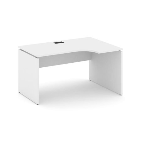 Стол рабочий эргономичный SN-D.SPA-001(R) (1380х600/980х750) (Белый)