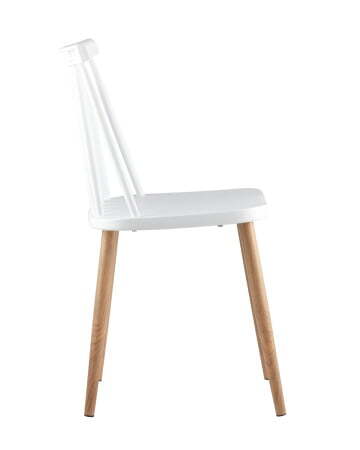 Стул Морган пластиковый белый (Стул пластиковый Морган белый)