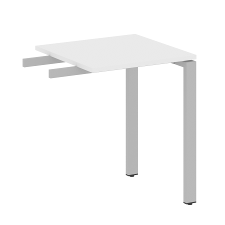 Приставной элемент Metal System Style БП.ПР-1 600x600x750 (Белый/Серый металл)