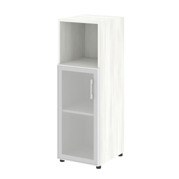 Шкаф средний узкий нужен топ левый LT.SU 2.2R L 400x450x1195 (Снежная Патина)