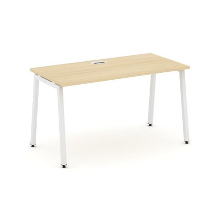 Стол письменный SN-4A.SP-021 (980х800х750) (Акация Лорка/Металл Белый)