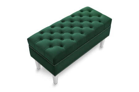 Банкетка Parige 800 (820x420x450) Изумрудный (Изумрудный)