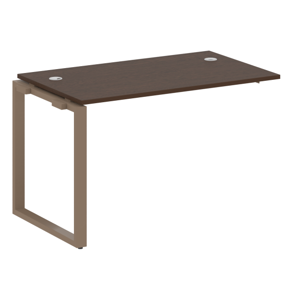 Проходной наборный элемент рабочей станции Metal System Style БО.ПРС-СП-1.2 1200x720x750 (Венге Цаво/Мокко металл)