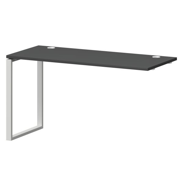 Модуль линейный на металлокаркасе Смарт СМС25-О-10К.60Э.Пр25 1000x600x750 (Графит/Белый)