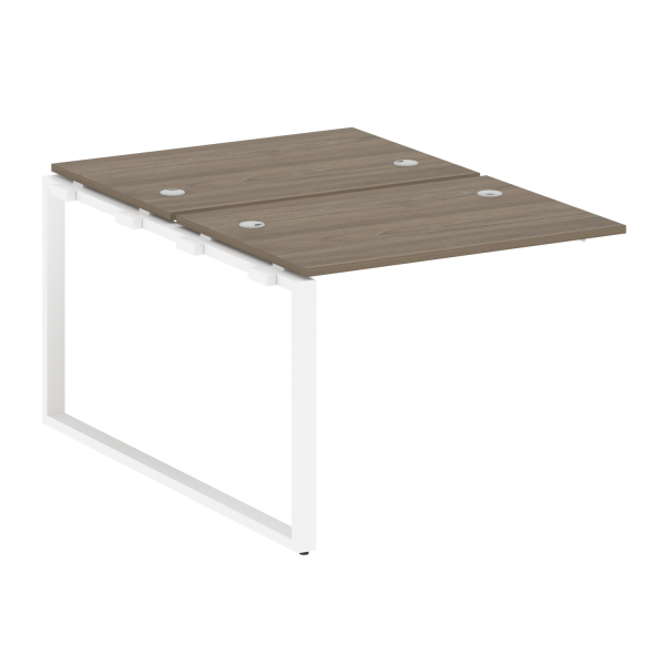 Проходной наборный элемент рабочей станции Metal System Style БО.ПРС-СП-2.1 1000x1475x750 (Вяз/Белый металл)