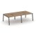 Рабочая станция 2-х сторонняя SN-5A.DRS-051 (1960х1632х750) (Тиквуд Светлый/Металл Антрацит)