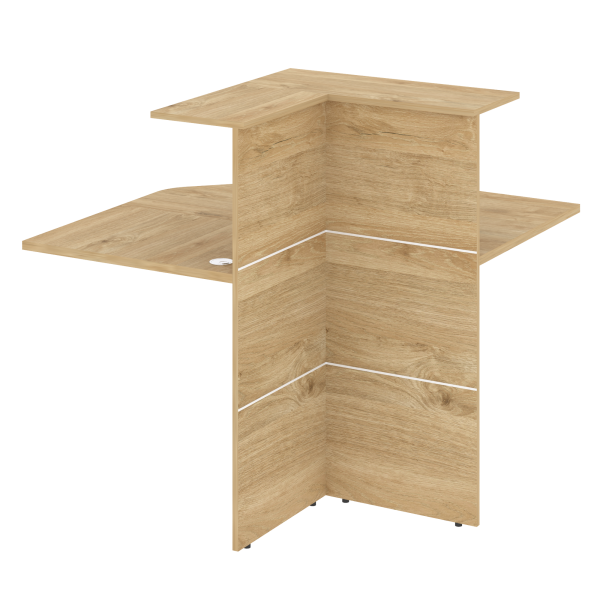 Модуль угловой внутренний высокий правый Onix О.R-MU.VNUR 1195x1195x1160 (Тиквуд Светлый)