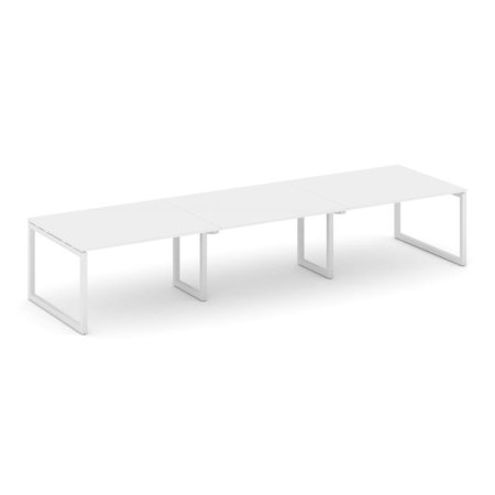 Стол переговорный SN-5O.SPRG-053.3 (4410х1180х750) (Белый/Металл Белый)