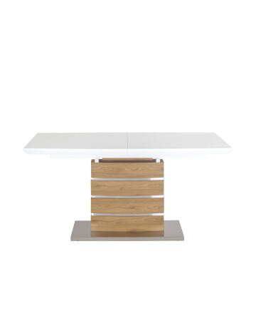 Стол обеденный Генуя раскладной 160-200*90 белый (Стол обеденный Генуя белый)