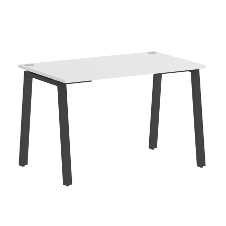 Стол письменный VR.SP-3-118.A 1180x720x750 (Белый Бриллиант/Антрацит Металл)