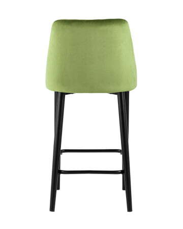 Стул полубарный Диего велюр травяной (Стул полубарный Диего травяной)
