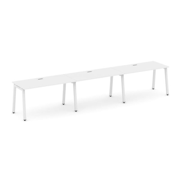 Рабочая станция 1 сторонняя SN-5A.ORS-041 (2940х700х750) (Белый/Металл Белый)