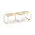 Стол переговорный SN-6O.SPRG-012 (2360х980х750) (Тиквуд Светлый/Металл Антрацит)