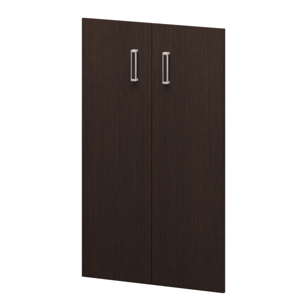 Двери из ЛДСП к широким стеллажам Приоритет К-977.Ф 712x18x1167 (Дуб венге)