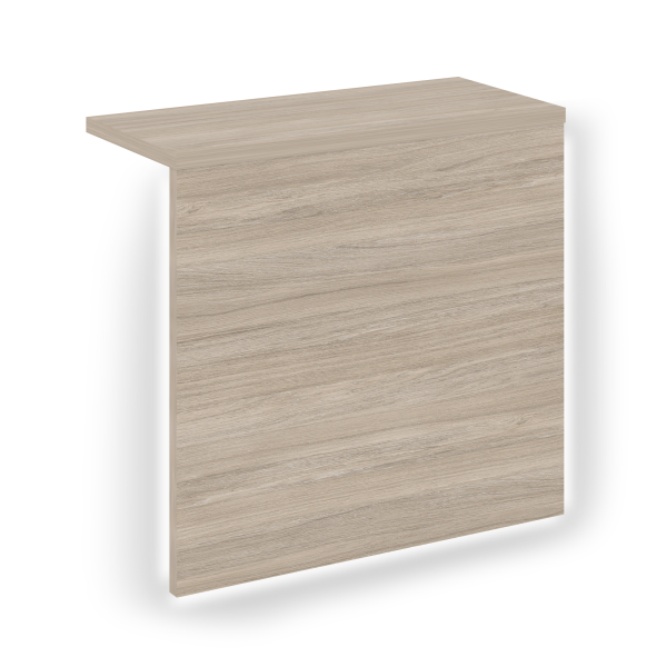 Накладка с подсветкой прямая высокая для О.R-F.MP.V-118 Onix О.R-NP.V-118.1.S 720x327x674 (Дуб Аттик)