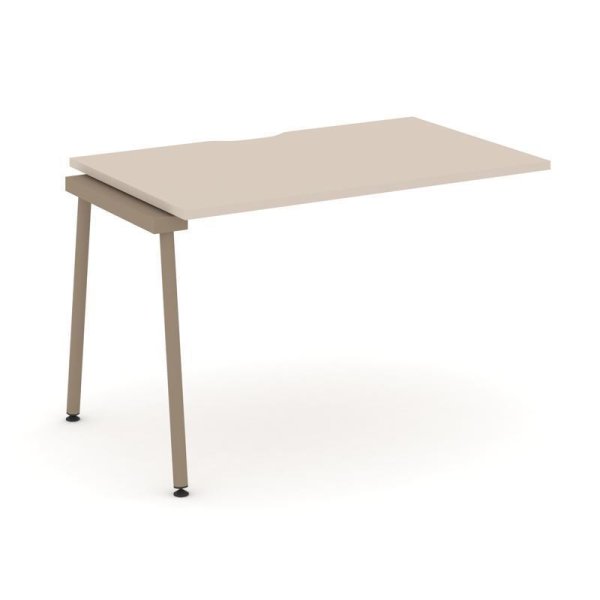 Наборный элемент рабочей станциии ES.1.NRS-2-VK (1180х730х750) (Капучино/Металл Латте)