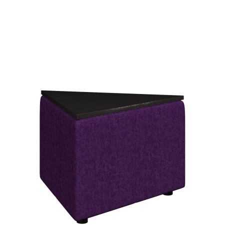 Диван Оригами. Стол треугольный. (Стол треугольный velvet_lux_32)