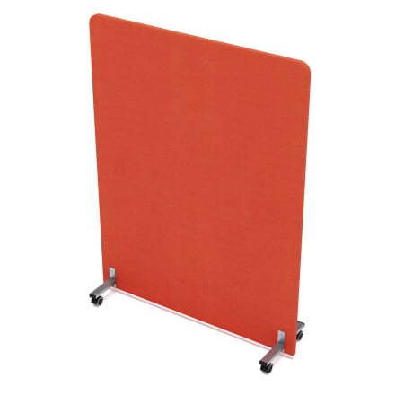 Акустическая мобильная перегородка SOFTOffice 011.МП.1216 1200x377x1600 (Orange)