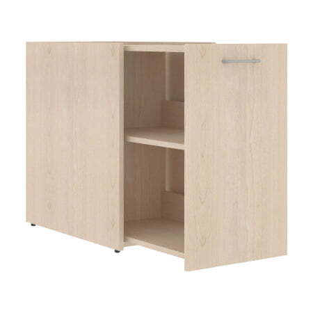 Тумба с выдвижной секцией без топа, необходима полка XOS 700 Xten XDLS 720 426x718x747 (Бук тиара)