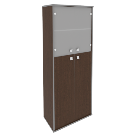 Шкаф высокий широкий Style Л.СТ-1.7 778x410x1980 (Венге Цаво)