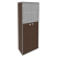 Шкаф высокий широкий Style Л.СТ-1.7 778x410x1980 (Вяз Благородный)