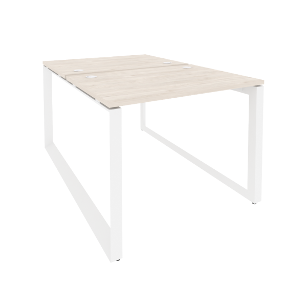 Рабочая станция на О-образном м/к Onix O.MO-D.RS-2.1.7 980x1475x750 (Денвер Светлый/Белый Металл)