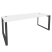 Стол рабочий на О-образном м/к Onix O.MO-SRR-6.8 1980x800x750 (Белый Бриллиант/Белый Металл)