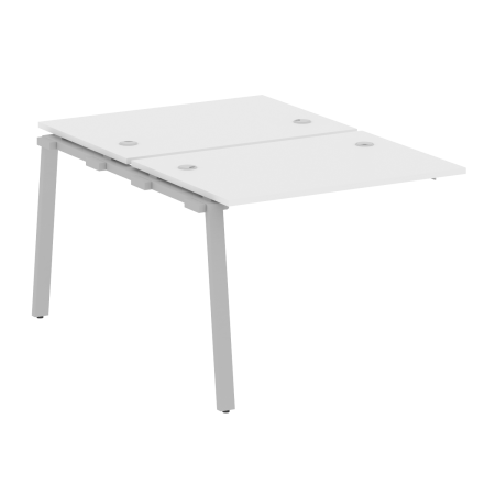 Проходной наборный элемент рабочей станции Metal System Style БА.ПРС-СП-2.1 1000x1475x750 (Белый/Серый металл)