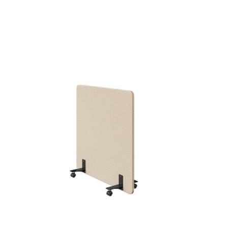 Муви. Мобильная перегородка 120х120. (Мобильная перегородка 120х120 sweet_cream)