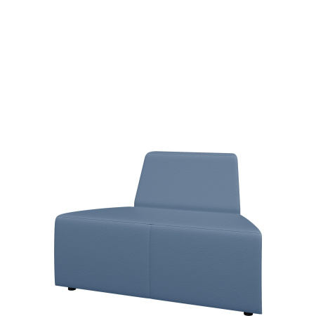 Диван Оригами. Модуль 1-местный внешний. (Модуль 1-местный внешний ecotex_3020)