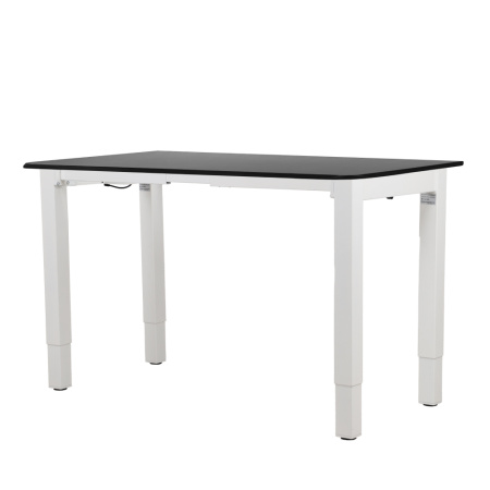 Стол c электроприводом LA-T33-4S2 (1600x700x710-1150) (Черный | Белый)