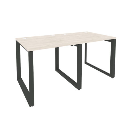 Рабочая станция на О-образном м/к Onix O.MO-RS-2.0.8 1560x800x750 (Денвер Светлый/Черный металл)