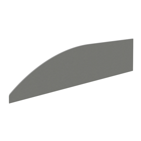 Экран Riva А.ЭКР-4.1 1600x450x18 (Клен-Металлик)