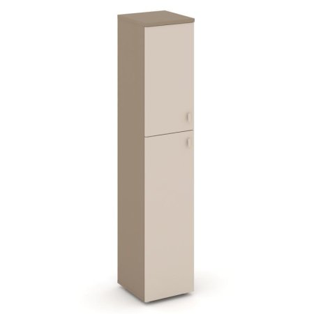 Шкаф высокий узкий левый ES.SU-1.8 (L) (400х420х1977) (Латте/Капучино)