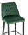 Стул полубарный Диего велюр зеленый (Стул полубарный Диего зеленый)