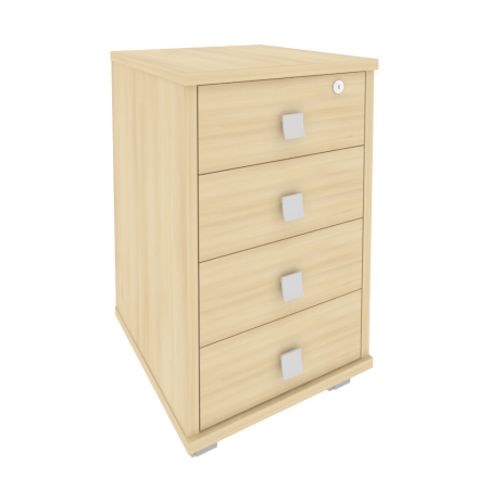 Тумба подкатная 4 ящ. Style Л.ТМ-4 420x450x714 (Акация Лорка)