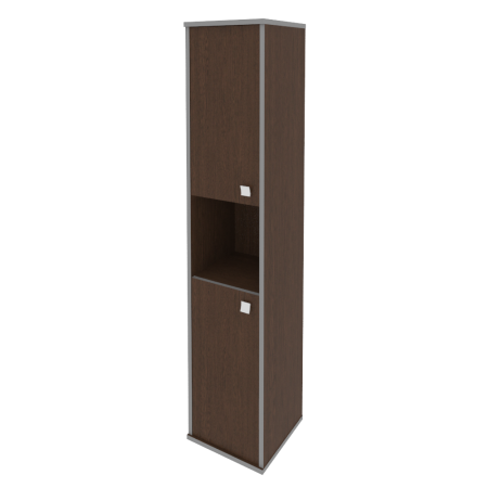 Шкаф высокий узкий, левый Style Л.СУ-1.5Л 412x410x1980 (Венге Цаво)