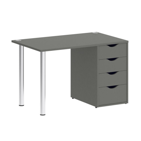 Стол письменный VR.SP-3-118.4 1180x720x750 (Металлик)