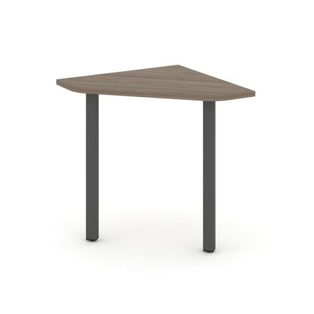Угловой элемент стола SN-5.USP-011 (700х700х750) (Вяз Благородный/Металл Антрацит)